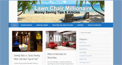 Desktop Screenshot of lawnchairmillionaire.com